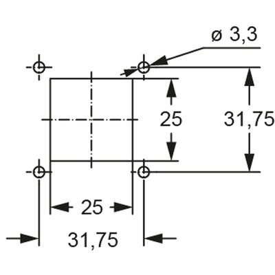 Obudowa gniazda, MKAXX IAP25 - schemat2