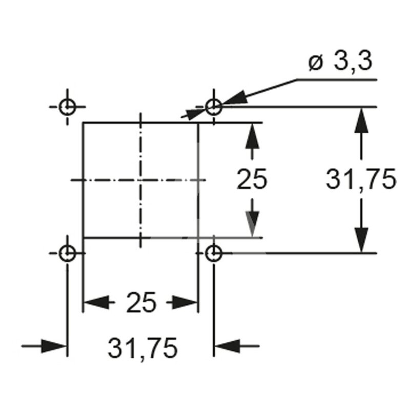 Obudowa gniazda, MKAXX IAP25 - schemat2
