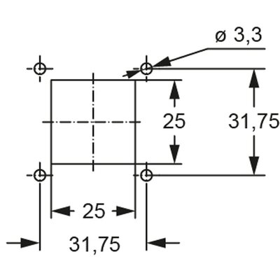 Obudowa gniazda, MKAXXS IAP25 - schemat2