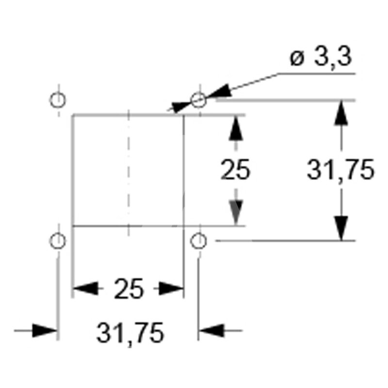 Obudowa gniazda, RKAX 03 IA4 - schemat2