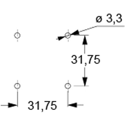 Obudowa gniazda, RKAX AP25 - schemat2