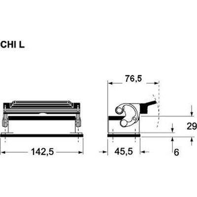 Obudowa pulpitowa, C-TYPE, CHI 24 L - schemat 1