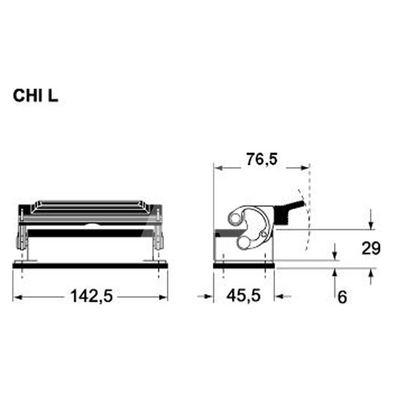Obudowa pulpitowa, C-TYPE, CHI 24 L - schemat 1