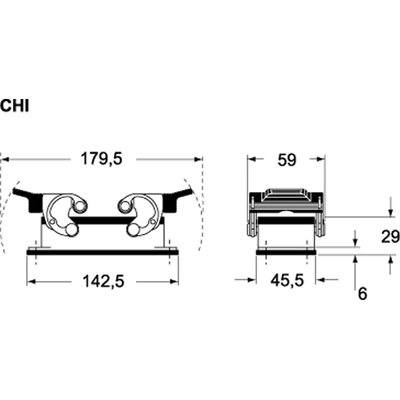 Obudowa pulpitowa, C-TYPE, CHI 24 - schemat 1