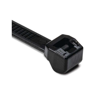 Opaska kablowa zewnętrznie ząbkowana, stabilizowana cieplnie, 118-05900 - zbliżenie 1