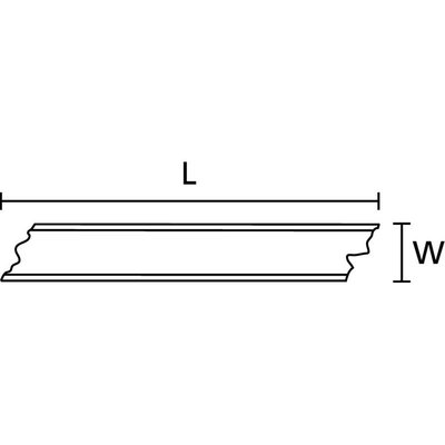 Taśma do opaski w formie ciągłej taśmy, PA66W, 121-98160 - schemat