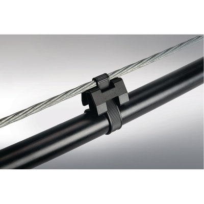 Opaska kablowa 420x12,7 mm, kolor czarny, 111-01672 - aplikacja