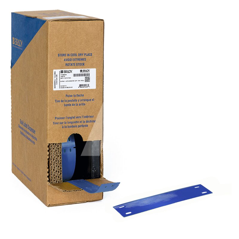 Oznaczniki montowane opaskami, BM-15X75-7598-BL