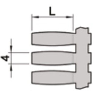 Oznaczniki do nośników płaskich, NUT23FLY - schemt