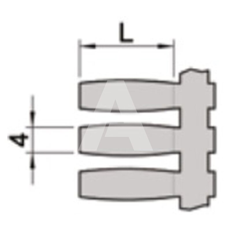 Oznaczniki do nośników płaskich, NUT23FLY - schemt