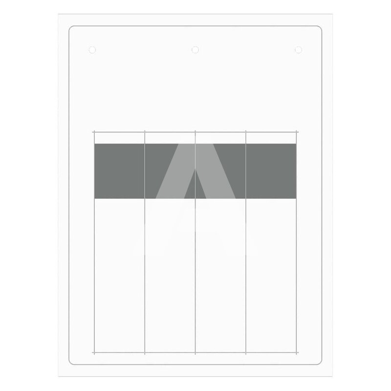 Etykieta samolaminująca 50x23 mm, na przewód 6x10 mm, ESA5023Y