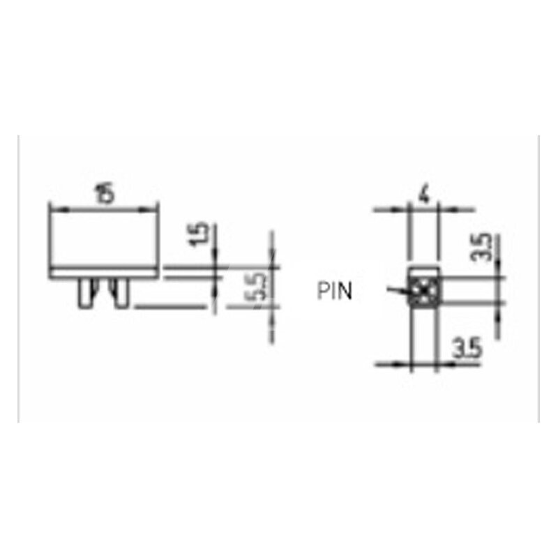 Oznaczniki nasuwane, TMC151632YS - schemat