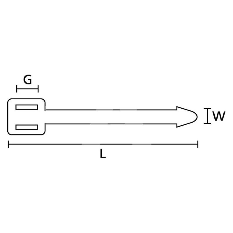 Szyld identyfikacyjny w kształcie strzałki, kolor czarny, 151-41110 - schemat