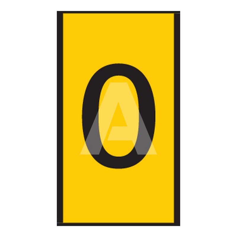 Oznacznik zatrzaskowy, wstępnie zadrukowany, nadruk 0, 561-02604