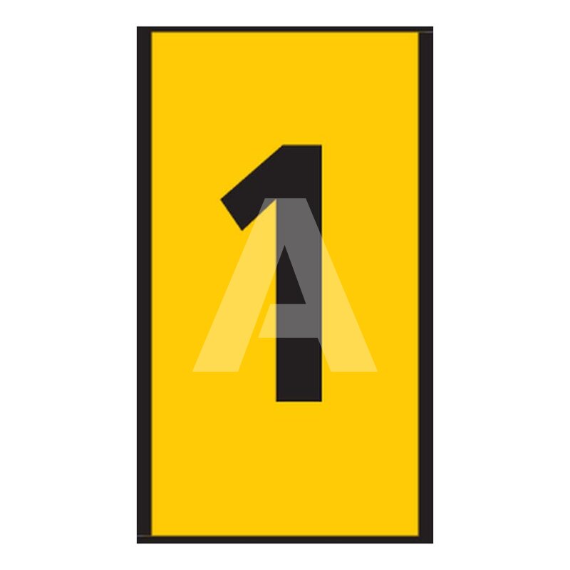 Oznacznik zatrzaskowy, wstępnie zadrukowany, nadruk 1, 561-03614