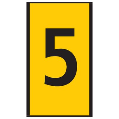 Oznacznik zatrzaskowy, wstępnie zadrukowany, nadruk 5, 561-00654