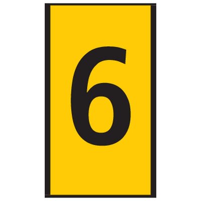 Oznacznik zatrzaskowy, wstępnie zadrukowany, nadruk 6, 561-00664