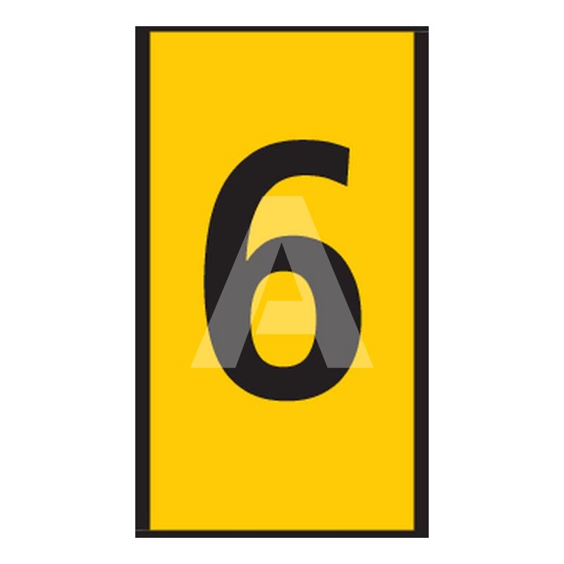 Oznacznik zatrzaskowy, wstępnie zadrukowany, nadruk 6, 561-03664