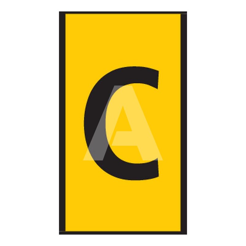 Oznacznik zatrzaskowy, wstępnie zadrukowany, nadruk C, 561-03034