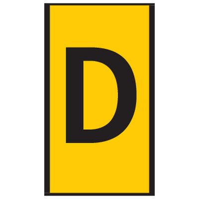 Oznacznik zatrzaskowy, wstępnie zadrukowany, nadruk D, 561-03044