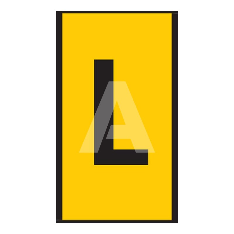 Oznacznik zatrzaskowy, wstępnie zadrukowany, nadruk L, 561-02124