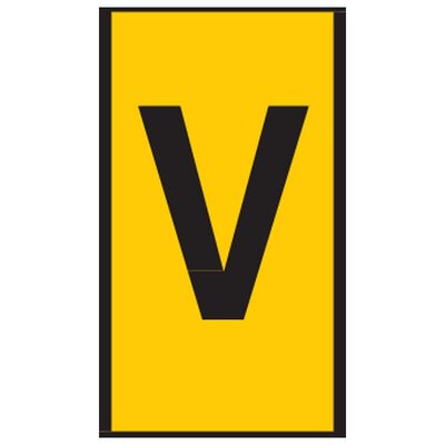 Oznacznik zatrzaskowy, wstępnie zadrukowany, nadruk V, 561-01224