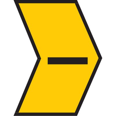 Oznacznik przewlekany, cięty, w kształcie strzałki, wstępnie zadrukowany, nadruk -, 515-01714