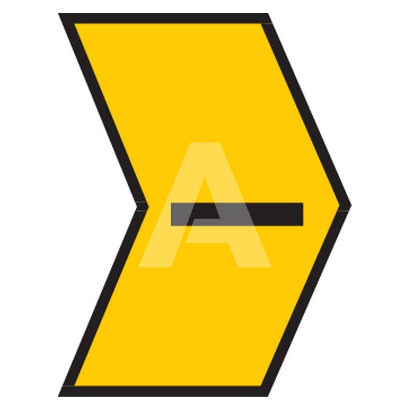 Oznacznik przewlekany, cięty, w kształcie strzałki, wstępnie zadrukowany, nadruk -, 515-01714