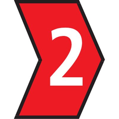 Oznacznik przewlekany, cięty, w kształcie strzałki, wstępnie zadrukowany, nadruk 2, 515-01622