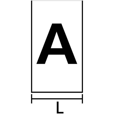 Oznacznik zatrzaskowy, wstępnie zadrukowany, nadruk 9, 561-02694 - schemat 2