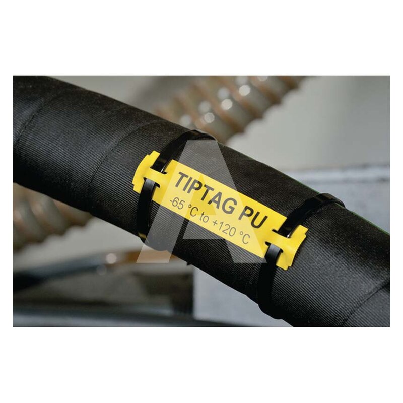 Szyld oznaczeniowy do wiązek kablowych w formie ciągłej, do zastosowań wysokotemperaturowych, 556-25011 - zastosowanie 2