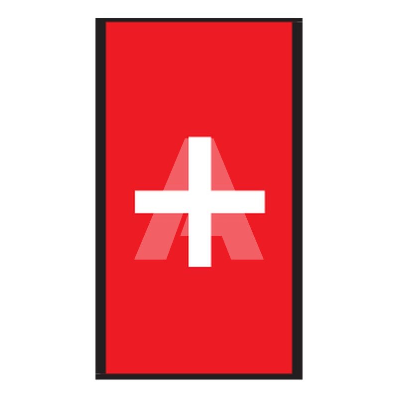 Oznacznik zatrzaskowy, wstępnie zadrukowany, nadruk +, 561-01702