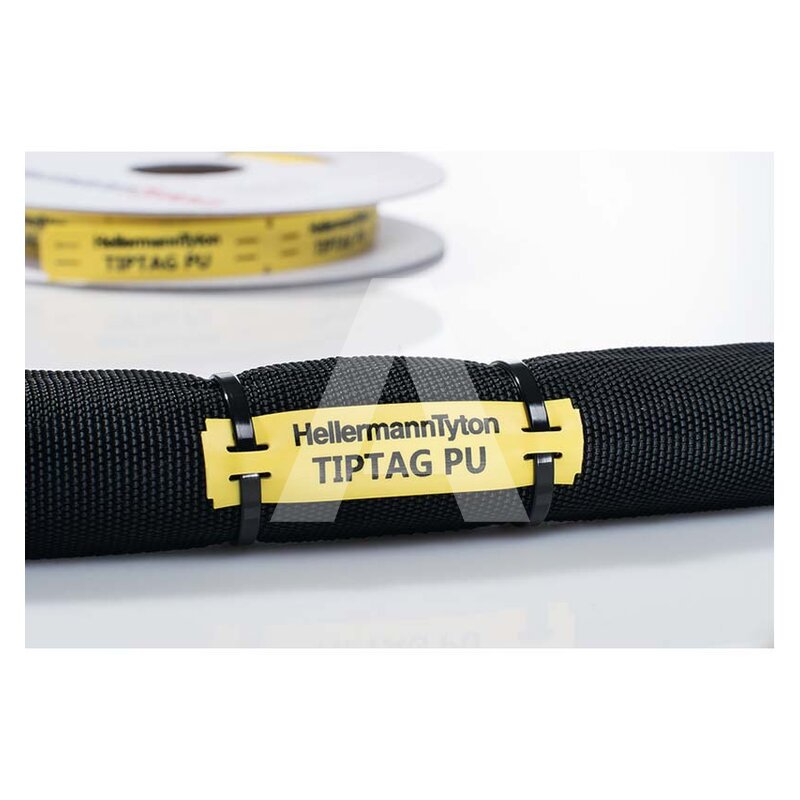 Szyld oznaczeniowy do wiązek kablowych w formie ciągłej, do zastosowań wysokotemperaturowych, 556-25011 - zastosowanie 1