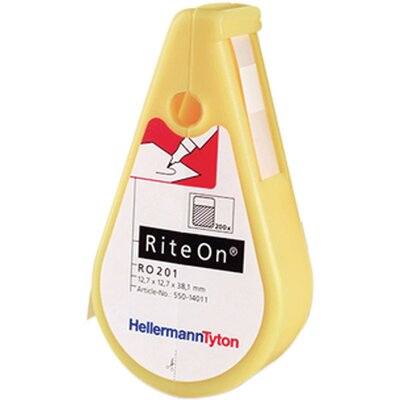 Dyspenser do etykiet, kolor żółty, 590-00010