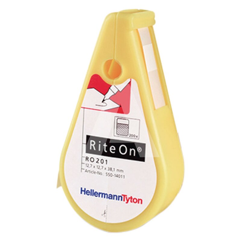 Dyspenser do etykiet, kolor żółty, 590-00010