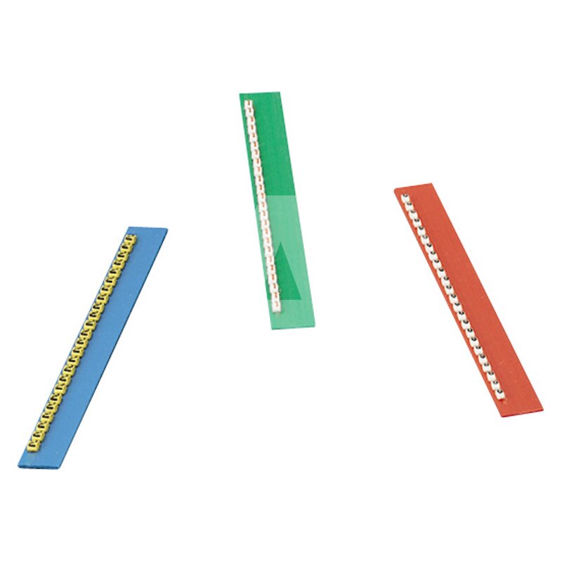 Paski z oznacznikami, znak „*”, szerokość 2,3 mm, 117M20BW