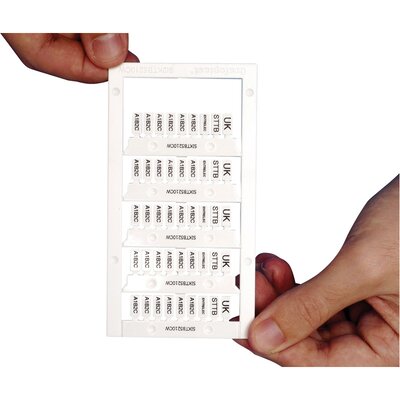 Tabliczki do druku na złączy, SI2KTB6512BWMC