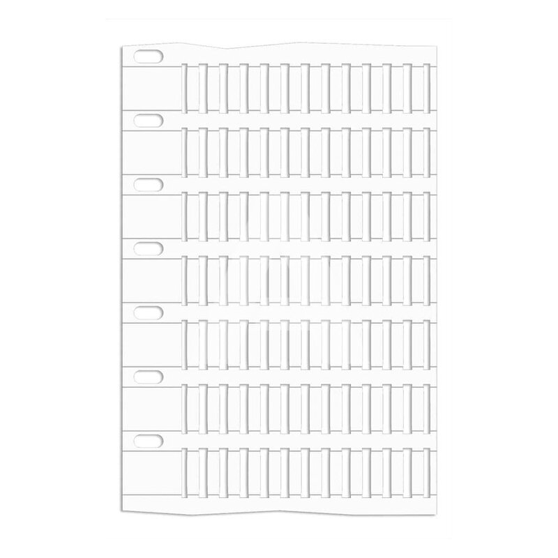 Oznaczniki na rolce do nośników płaskich, 15 mm, NUT15RW