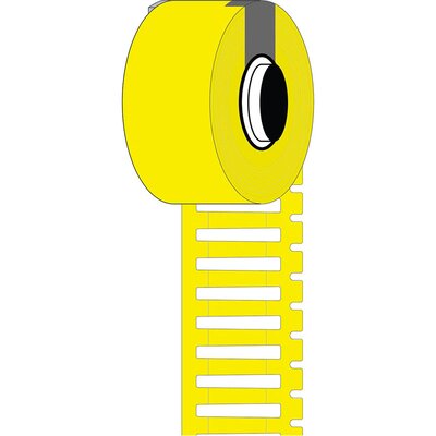 Sztywne wkładki do oznaczania przewodów, 312067, M6-16x4.4-7696-YL