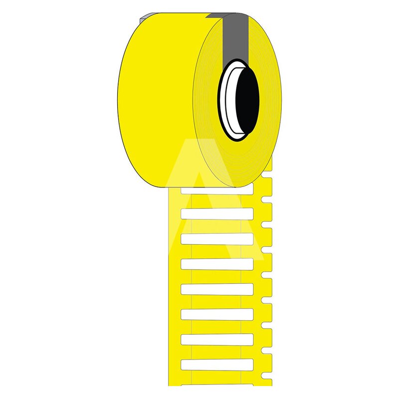 Sztywne wkładki do oznaczania przewodów, 312067, M6-16x4.4-7696-YL