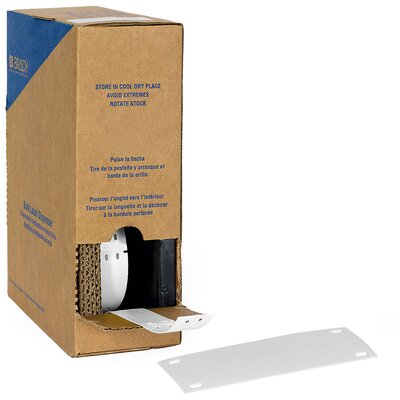 Oznaczniki montowane opaskami, 312048, BM-25x75-348-WT