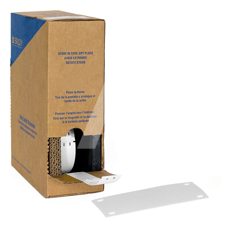 Oznaczniki montowane opaskami, 312048, BM-25x75-348-WT