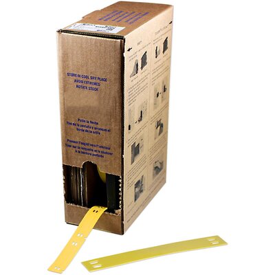 Oznaczniki montowane opaskami, 312045, BM-10x75-348-YL