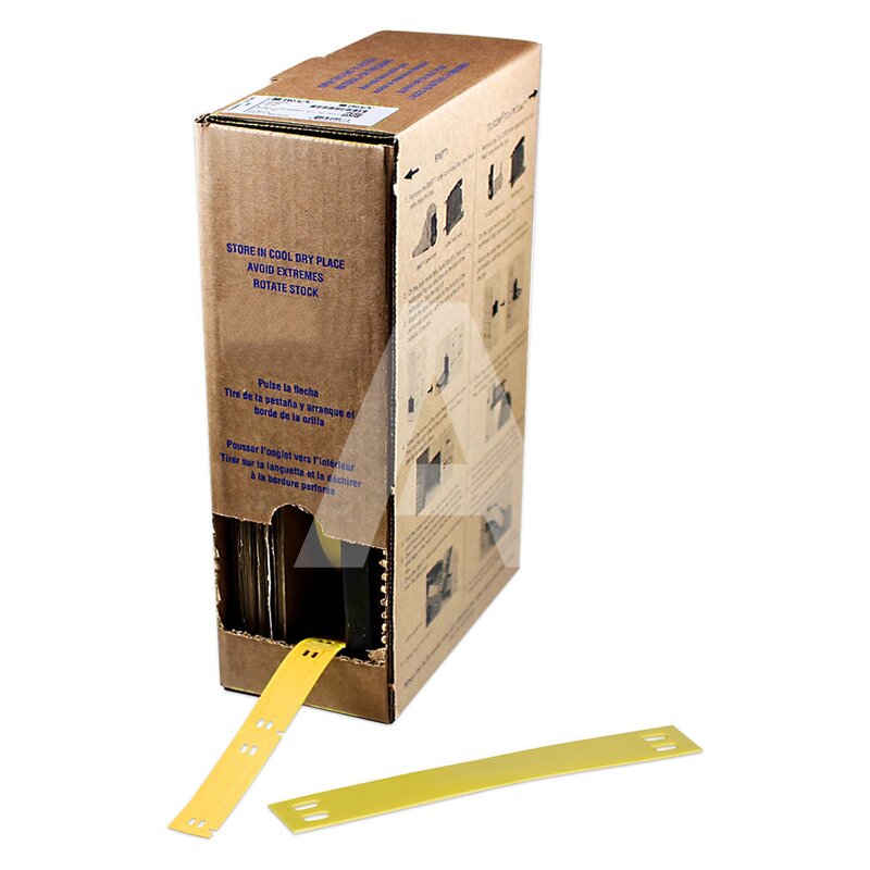 Oznaczniki montowane opaskami, 312045, BM-10x75-348-YL