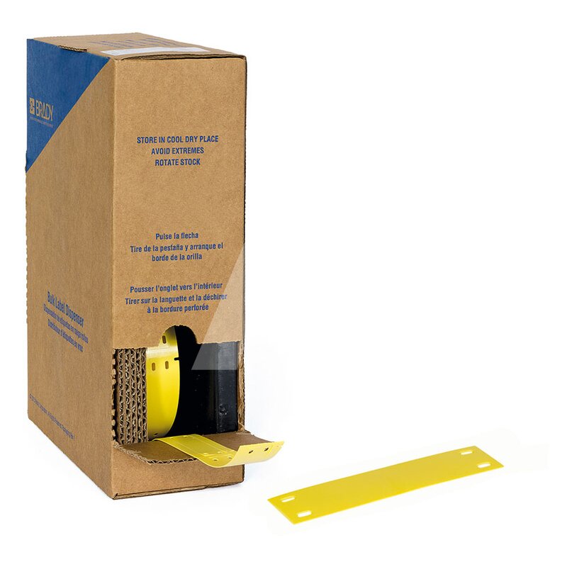 Oznaczniki montowane opaskami, 312047, BM-15x75-348-YL