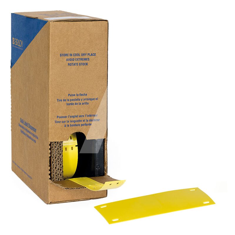 Oznaczniki montowane opaskami, 312049, BM-25x75-348-YL