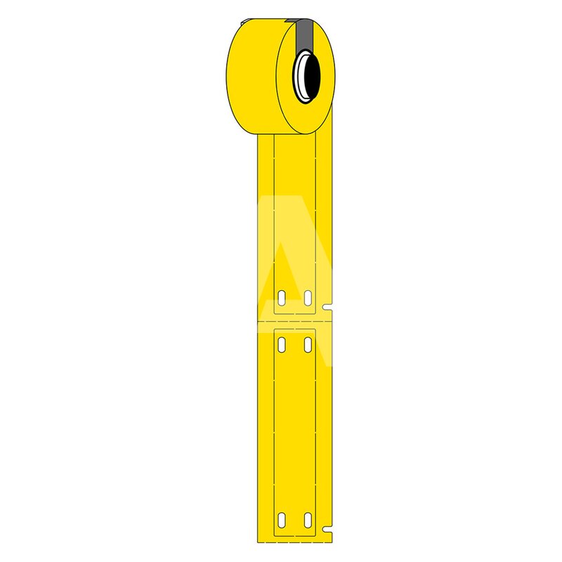 Oznaczniki montowane opaskami, 312066, M6-15x75-7643-YL