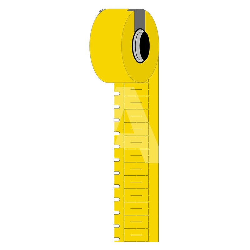 Wkładki do oznaczania przewodów, 312062, M6-15x4.2-7597-YL