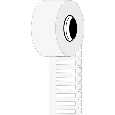Sztywne wkładki do oznaczania przewodów, 311997, M7-12x4.4-7696-WT