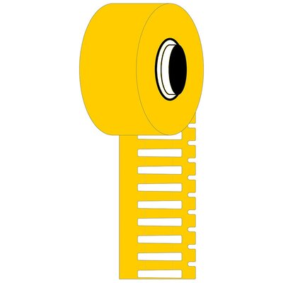 Sztywne wkładki do oznaczania przewodów, 311998, M7-12x4.4-7696-YL